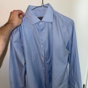 Canali Dress Shirt - Blue - 39/15.5